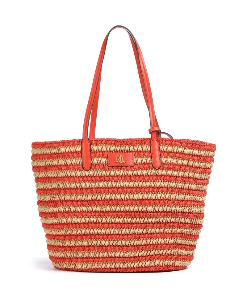 Lauren Ralph Lauren Brie 31 Shopper natural/orange lily