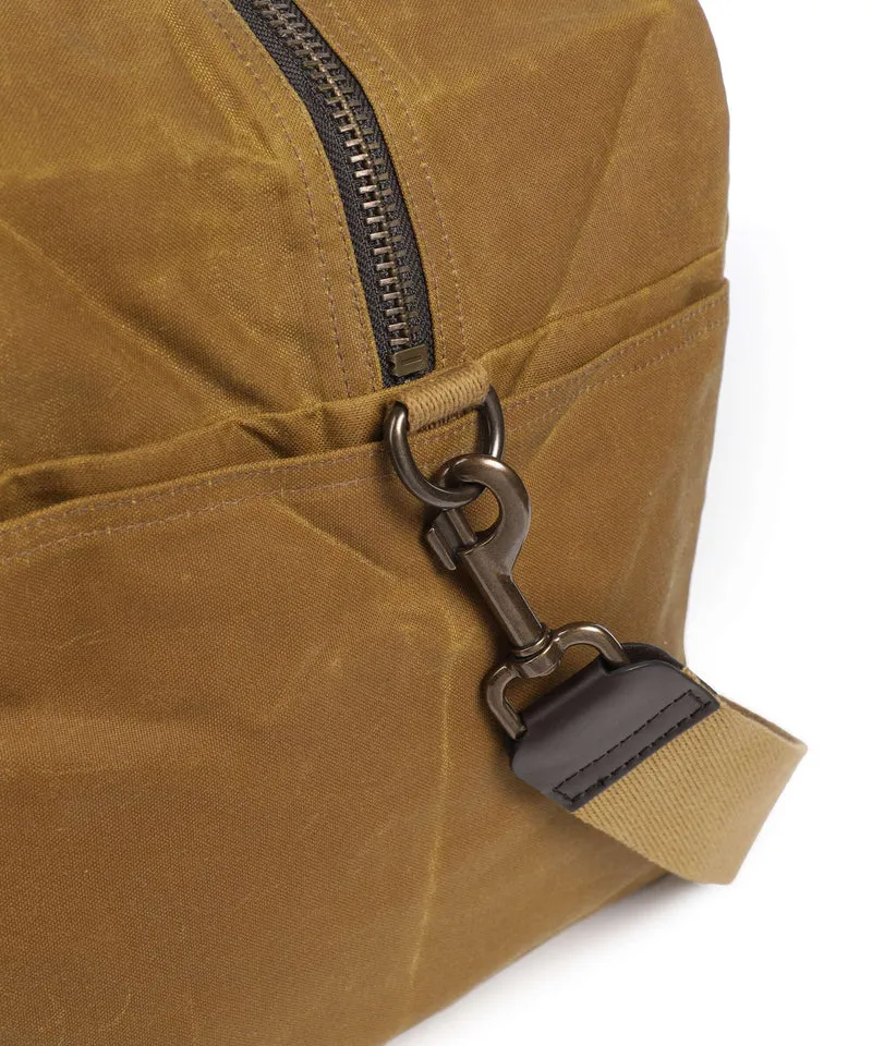 Filson Oil Finish Tin Cloth Weekender dark tan