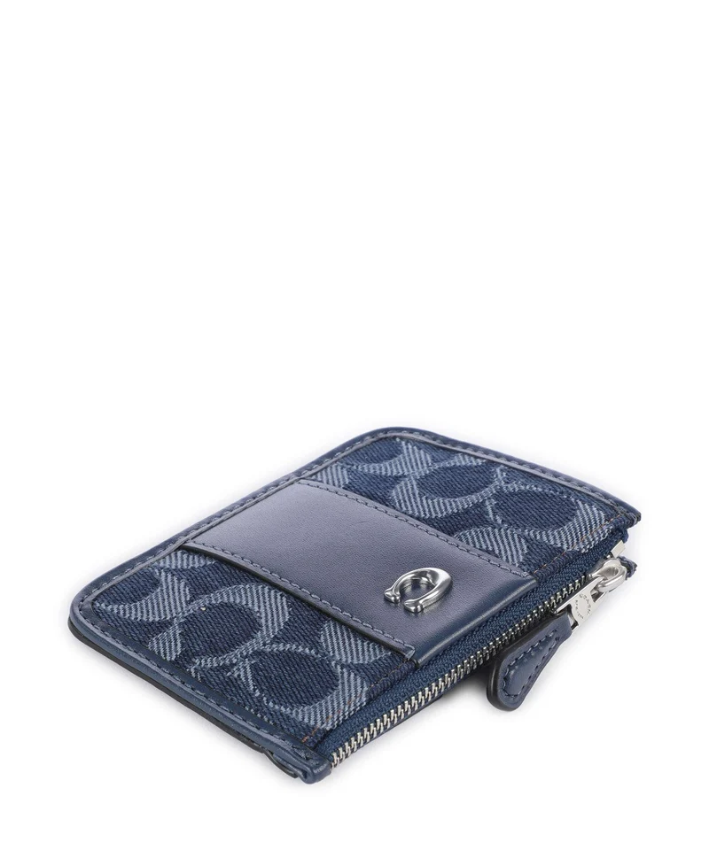 Coach Signature Kreditkartenetui deep blue/multicolour