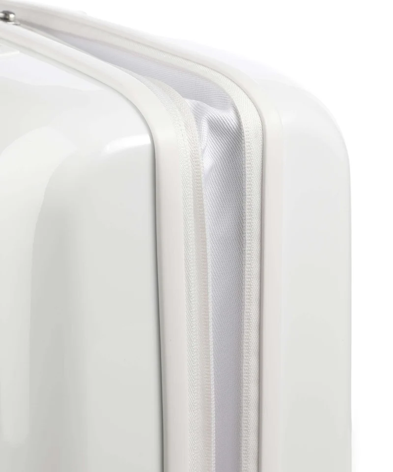 Mandarina Duck Sky Duck 4-Rollen Trolley blanc