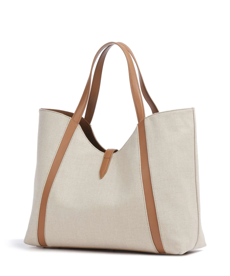 Furla Goccia XL Shopper naturale/brandy