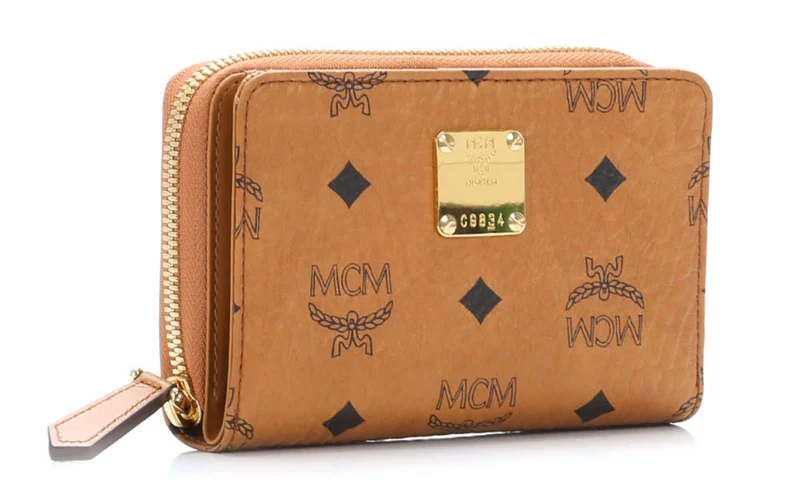 MCM Geldbörse cognac