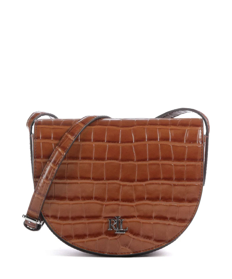 Lauren Ralph Lauren Witley Medium Umhängetasche tobacco