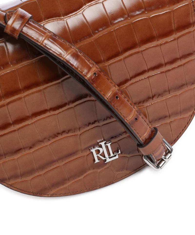 Lauren Ralph Lauren Witley Medium Umhängetasche tobacco