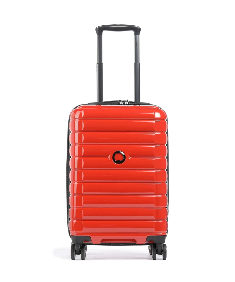 Delsey Paris Shadow 5.0 4-Rollen Trolley intensives rot