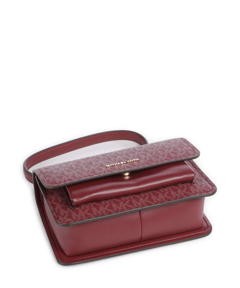 Michael Kors Claire Small Schultertasche mulberry