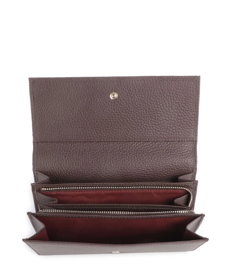 Coccinelle Metallic Soft Geldbörse brunette