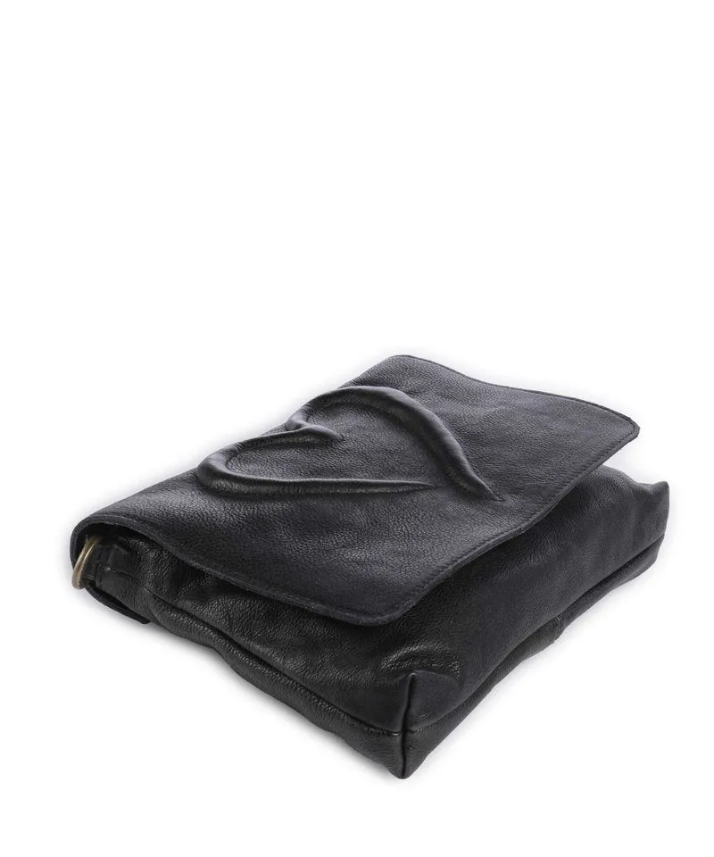 Taschendieb Wien Herzweg 3 Umhängetasche black bean