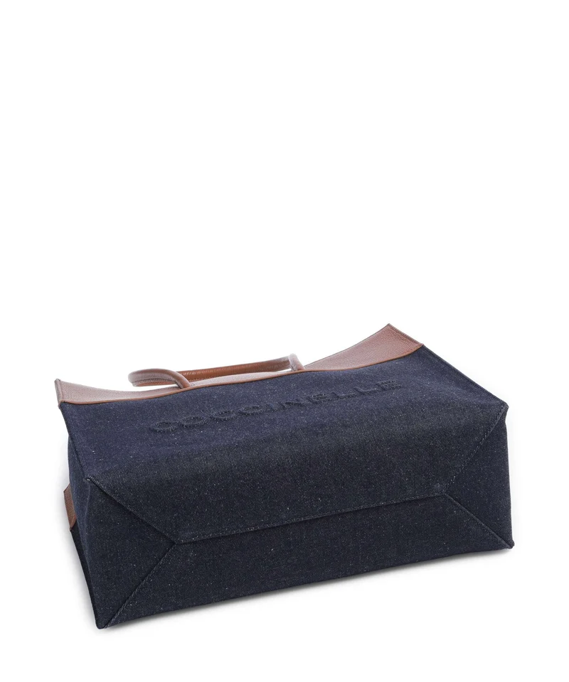Coccinelle Myrtha Denim Shopper blue/cognac