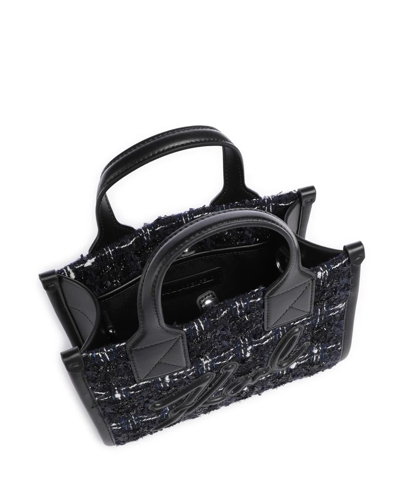 Karl Lagerfeld K/Skuare Small Handtasche dark navy/boucle