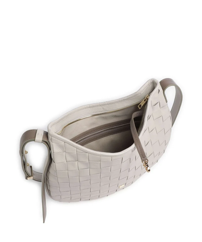 DuDu Bags Hispani Schultertasche pearl grey