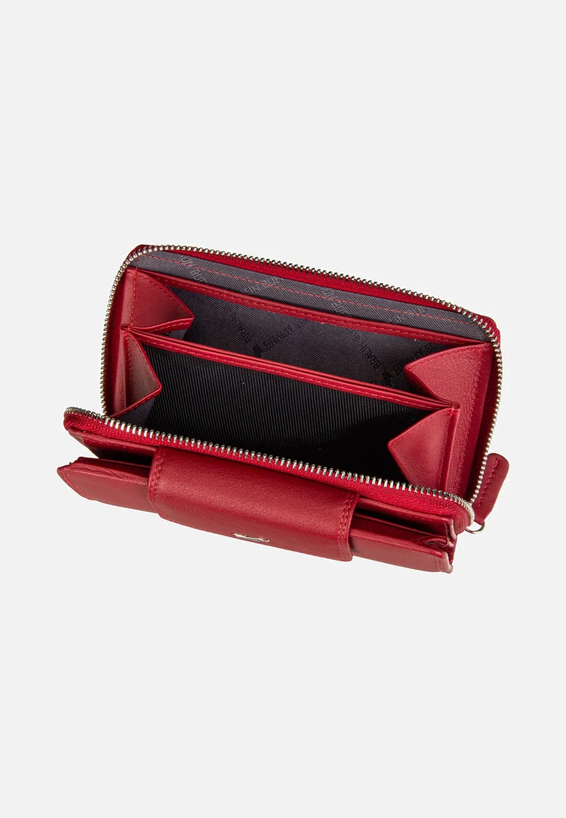 Golf RFID Zip-Wallet M 15Cs Red - Portemonnaie
