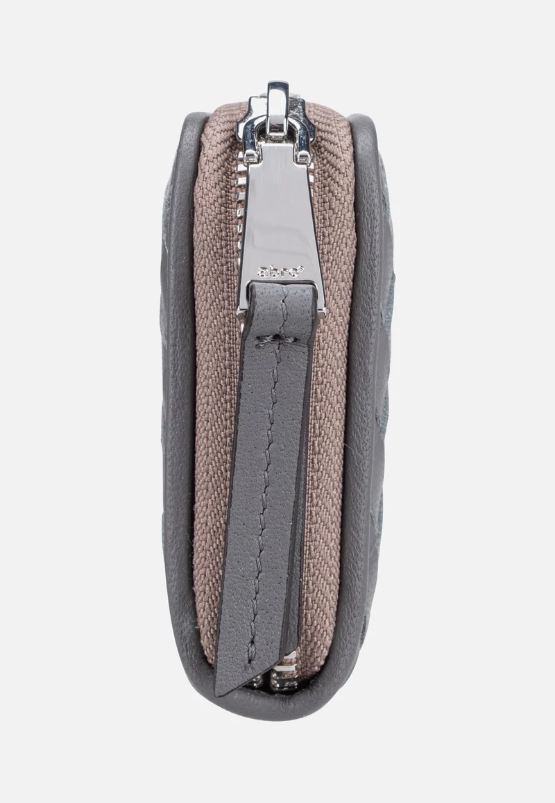Piuma Weaving Mini Wallet Zinc - Portemonnaie