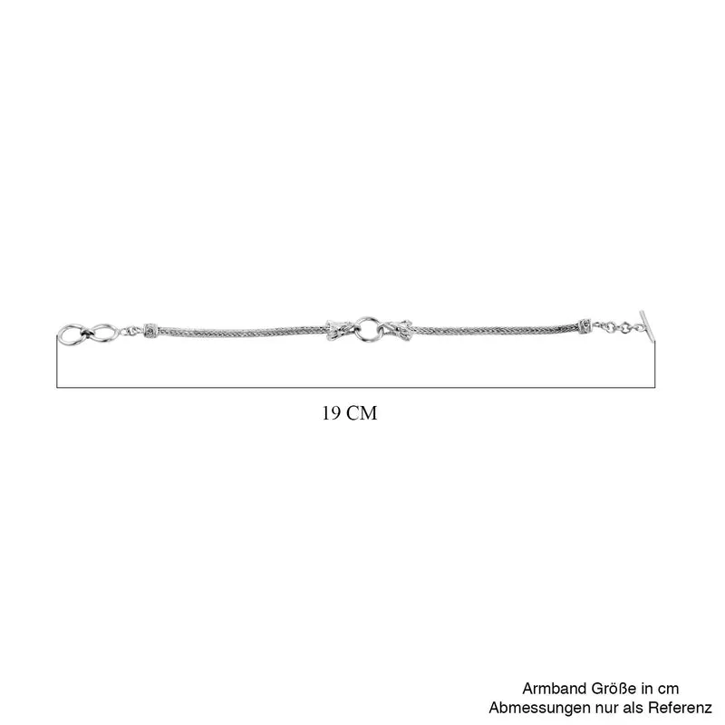 Royal Bali - 925 Silber Armband ca. 19 cm ca. 10,00g