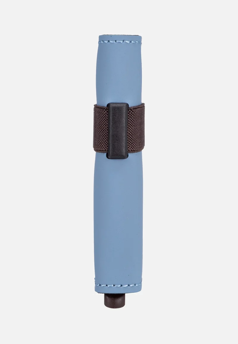 Bandwallet Matte Steel Blue-Brown - Portemonnaie