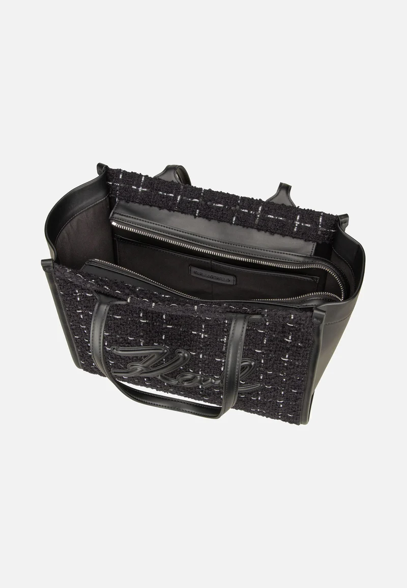 K/Skuare MD Tote Bouclé KL Bouclé Bw - Shopper