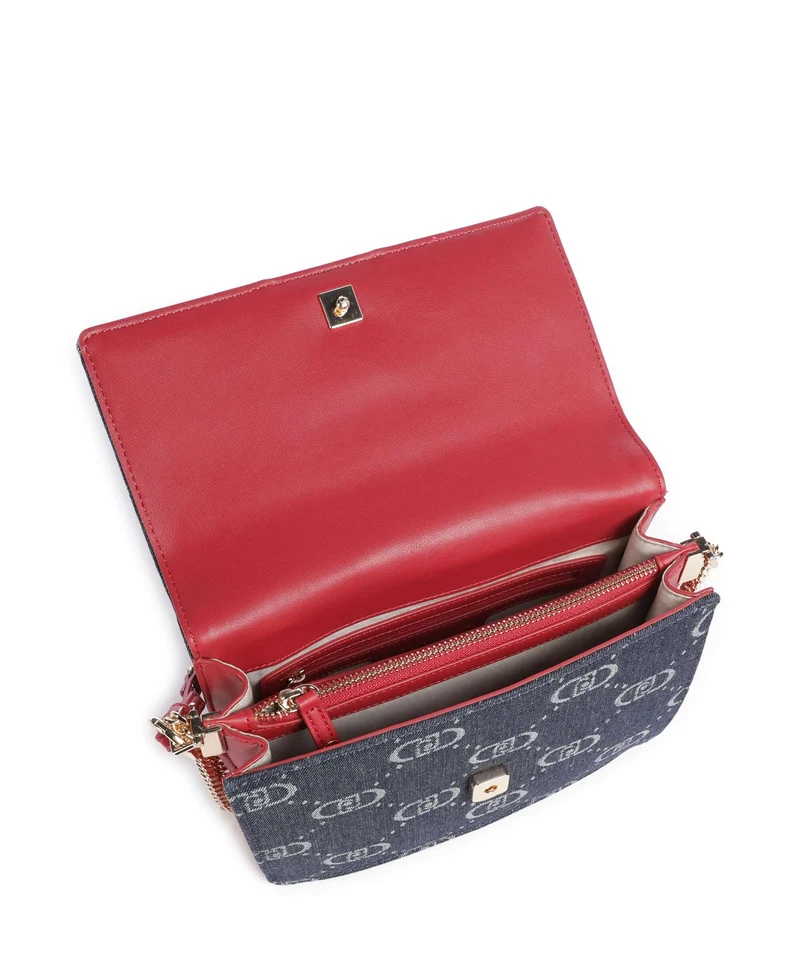 Liu Jo Manhattan Schultertasche blu denim