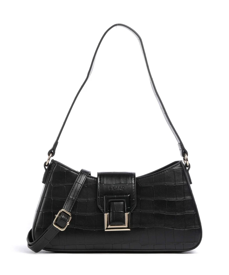 Picard Cocco Schultertasche schwarz