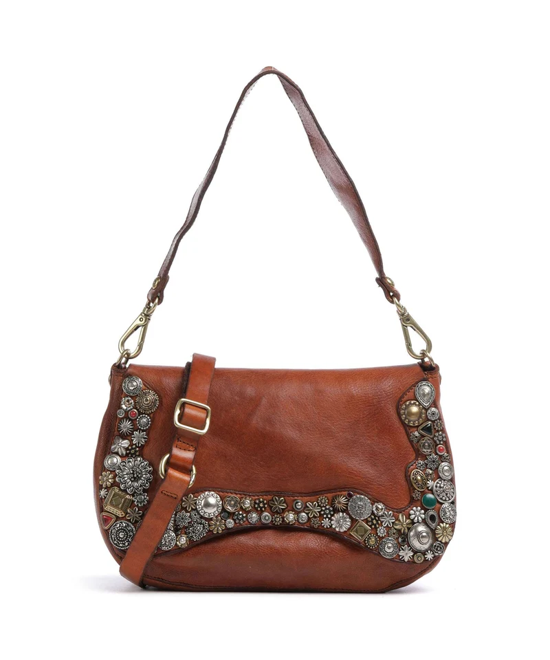 Campomaggi Schultertasche cognac