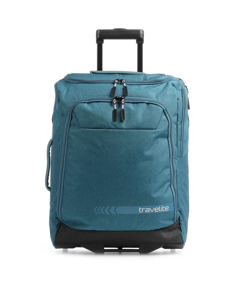 Travelite Kick Off Rollenreisetasche petrol
