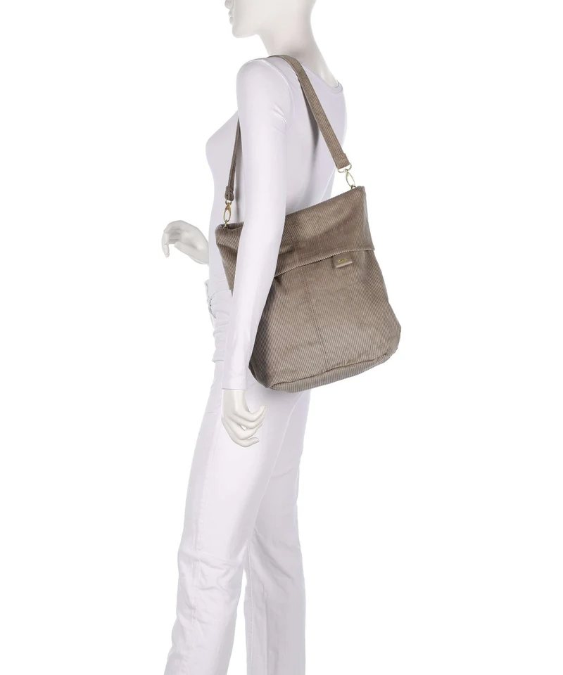 Zwei Mademoiselle.M M12 Beuteltasche cord mocca