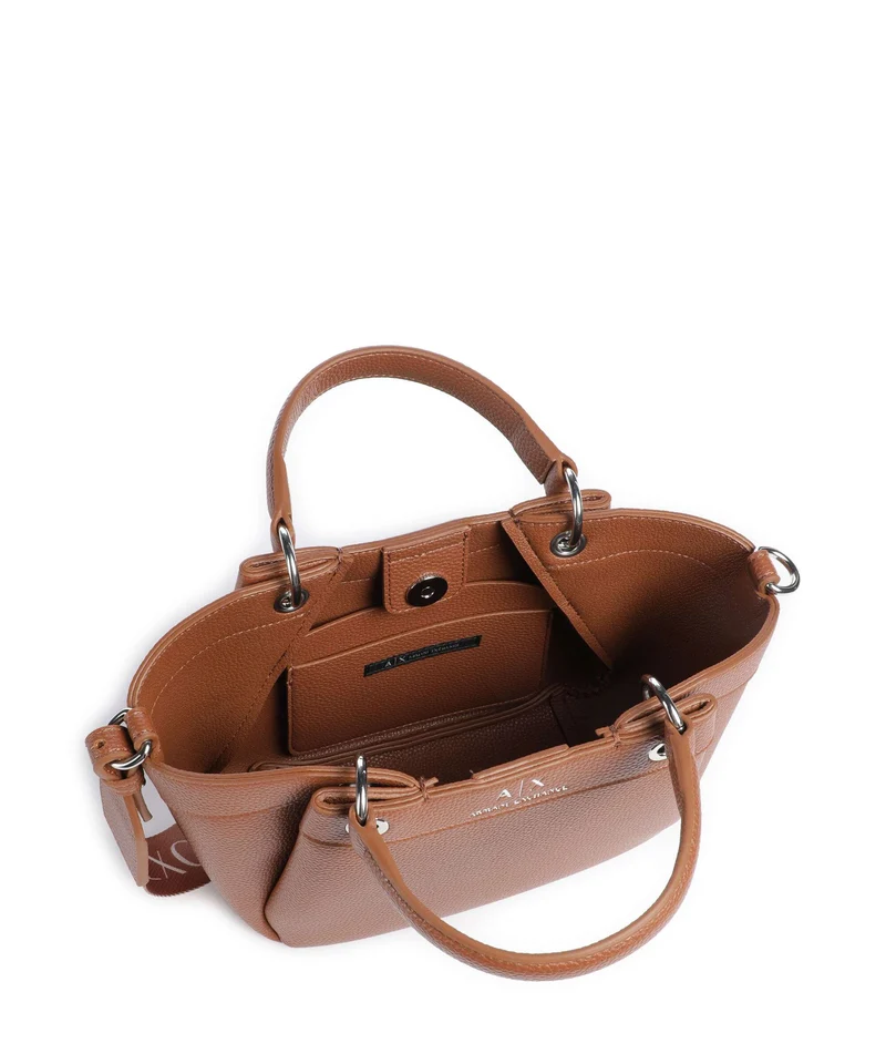 Armani Exchange Wave S Handtasche whisky