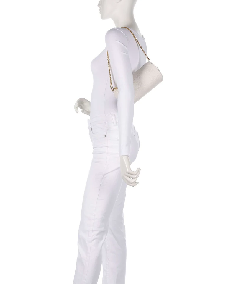 Coccinelle Aura Schultertasche blanco