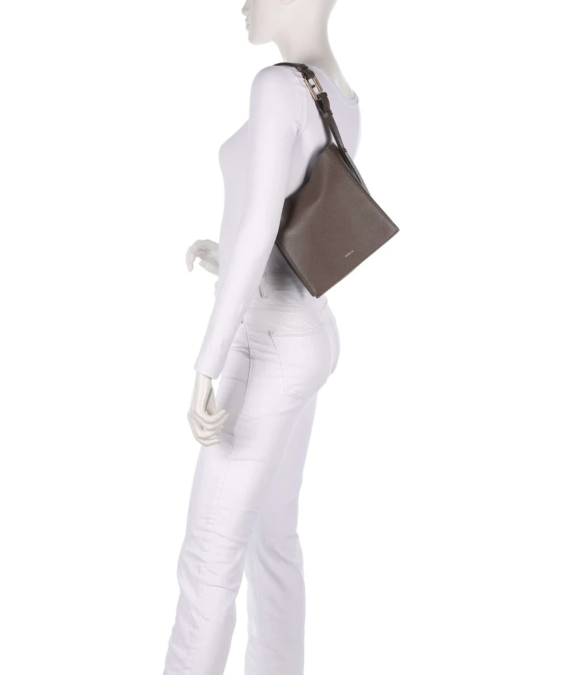 Furla Nuvola Mini Beuteltasche mogano