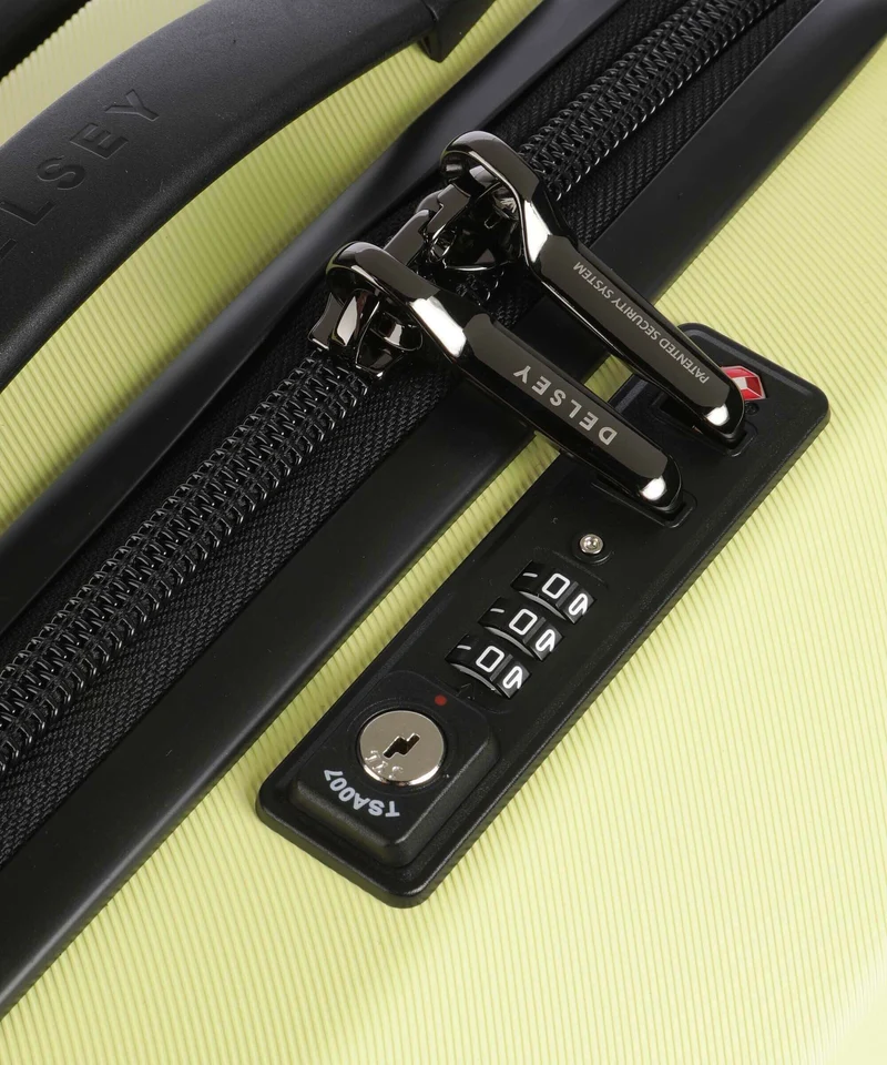 Delsey Paris Karat 2.0 4-Rollen Trolley hellgelb