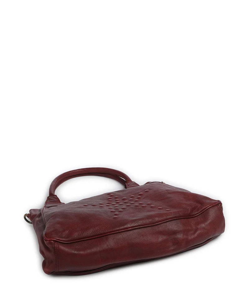 Taschendieb Wien Sternbergstrasse 2 Shopper red burgundy