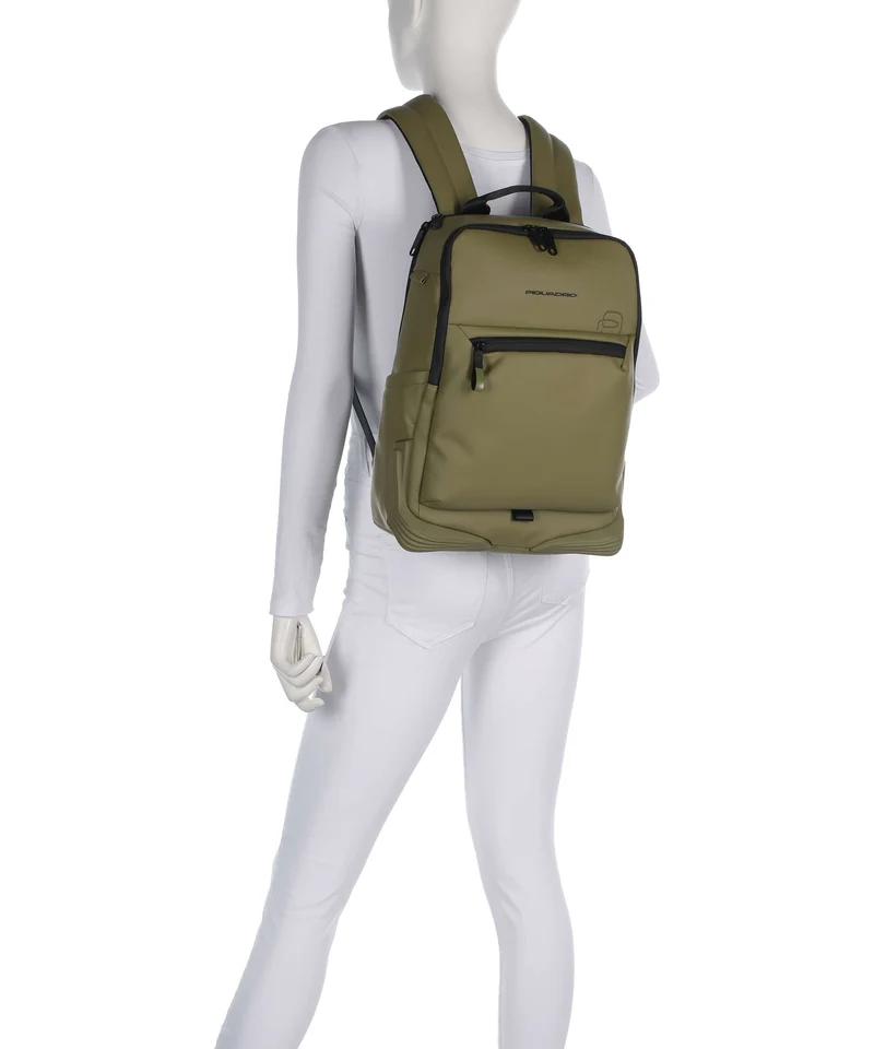 Piquadro Corner 2.0 Rucksack light green