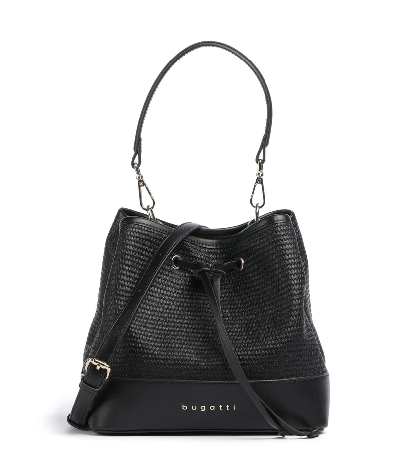 Bugatti Isa Bucket Handtasche schwarz