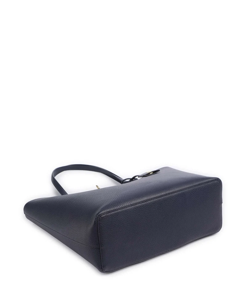 Lauren Ralph Lauren Medium Shopper refined navy/skinny stripe