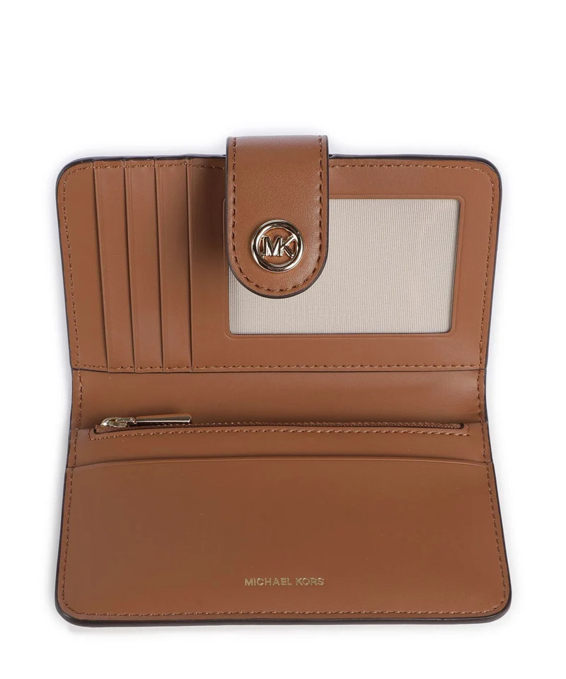 Michael Kors MK Pop Charm Medium Geldbörse vanilla/acrn