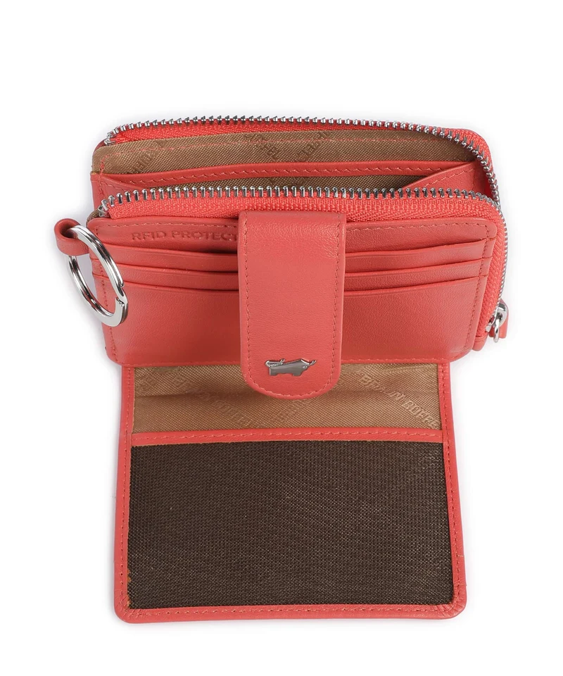 Braun Büffel Joy Kreditkartenetui coral