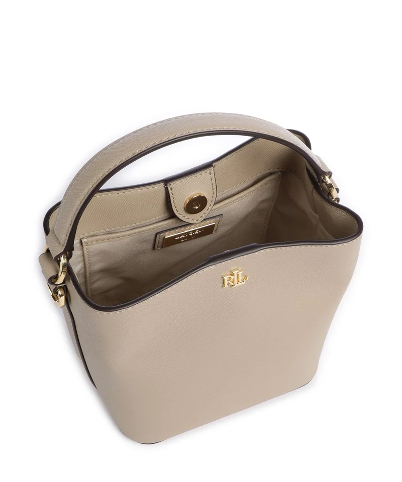 Lauren Ralph Lauren Reese Small Bucket Handtasche birch tan
