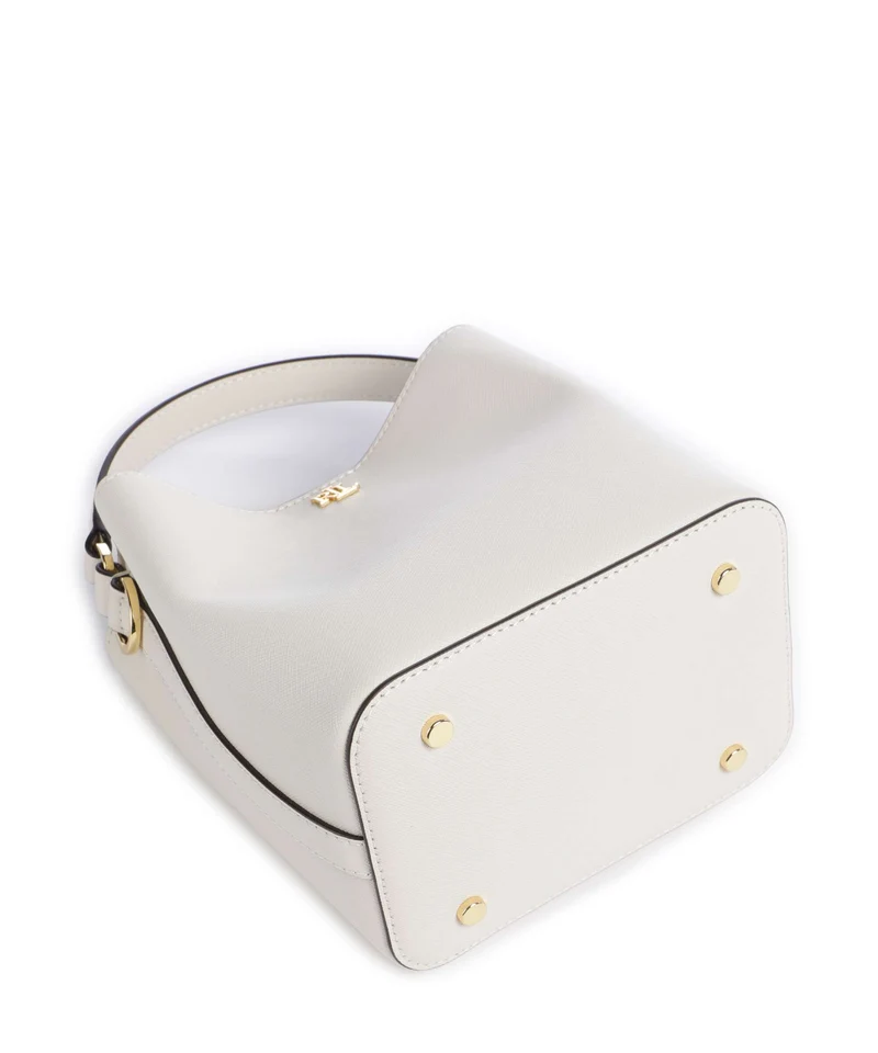 Lauren Ralph Lauren Reese Small Bucket Handtasche soft white/pb