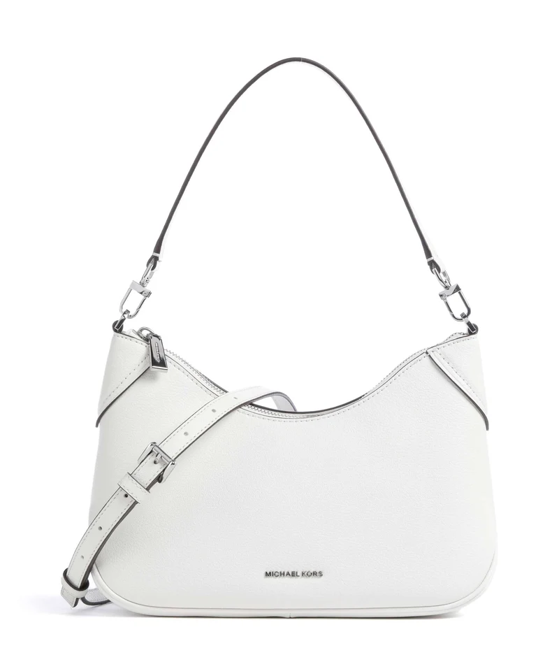 Michael Kors Jet Set Medium Schultertasche optic white