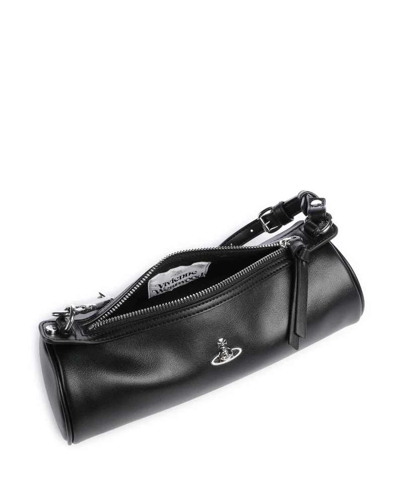 Vivienne Westwood Cindy Cylinder Smooth Schultertasche black