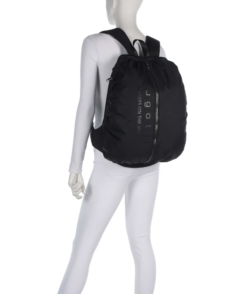 Bugatti Letter's Rucksack schwarz