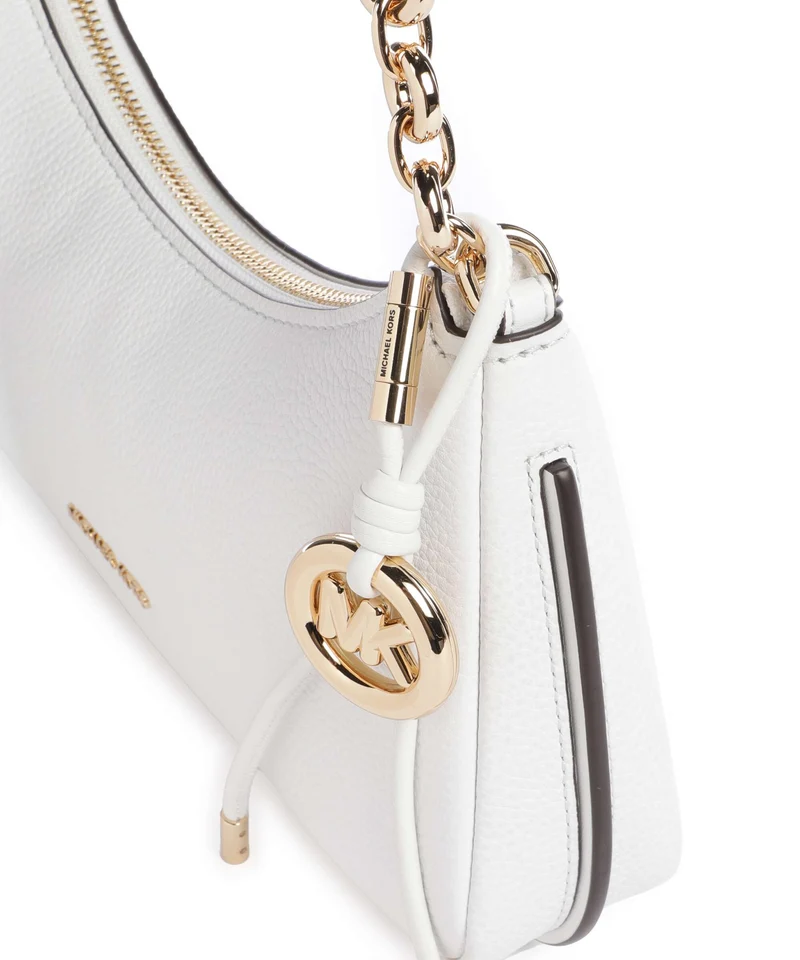 Michael Kors Nolita Medium Schultertasche optic white