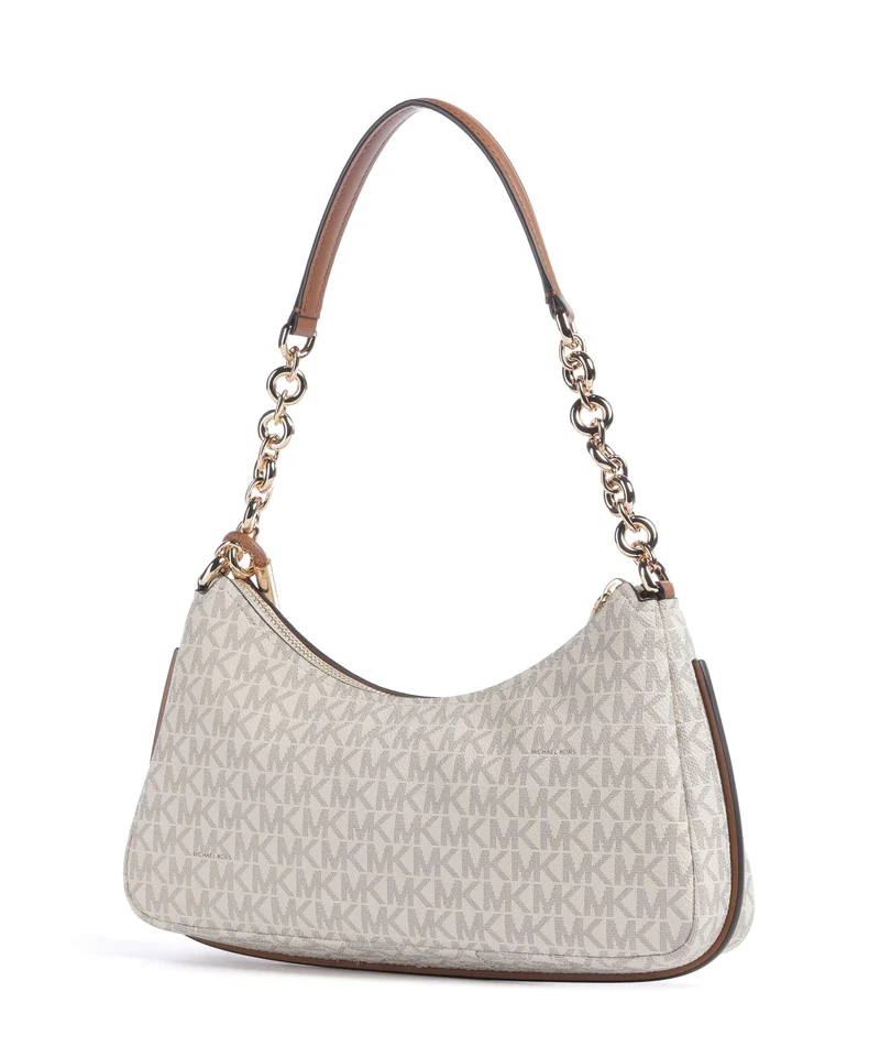 Michael Kors Nolita Medium Schultertasche vanilla/acrn