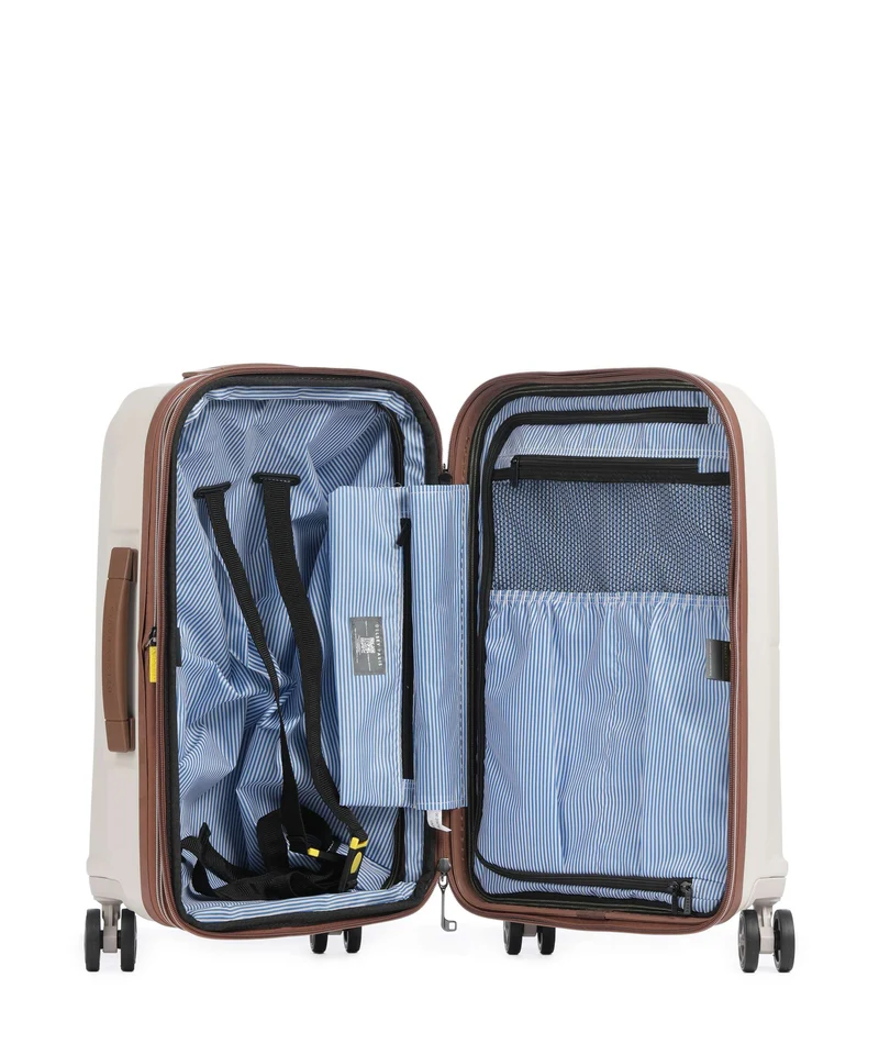 Delsey Paris Carrousel 2 4-Rollen Trolley off white