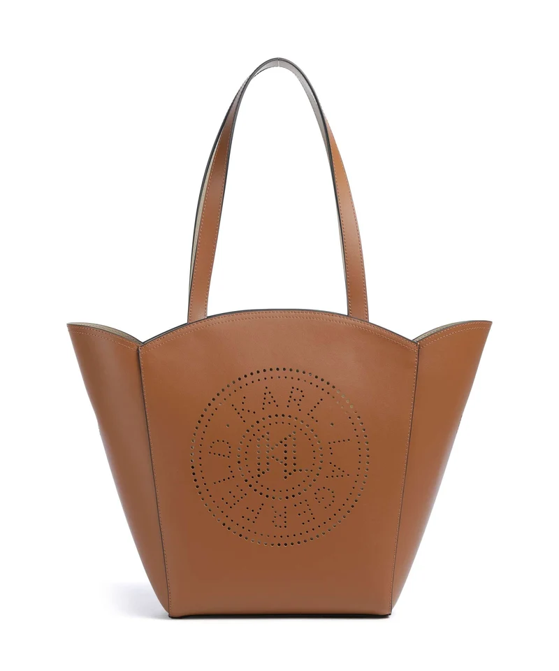 Karl Lagerfeld K/Circle Medium Shopper dark tan