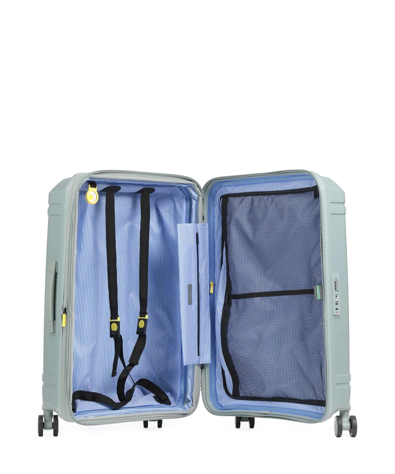 Delsey Paris Lutece 4-Rollen Trolley sage green