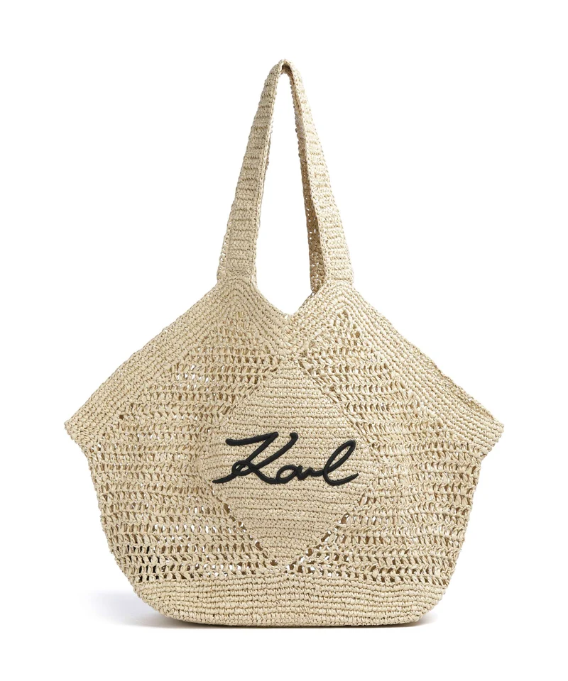 Karl Lagerfeld K/Signature Shopper natural