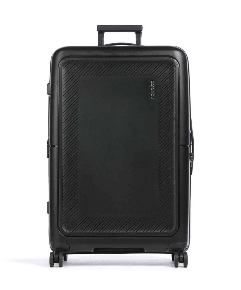 American Tourister Dashpop 4-Rollen Trolley true black