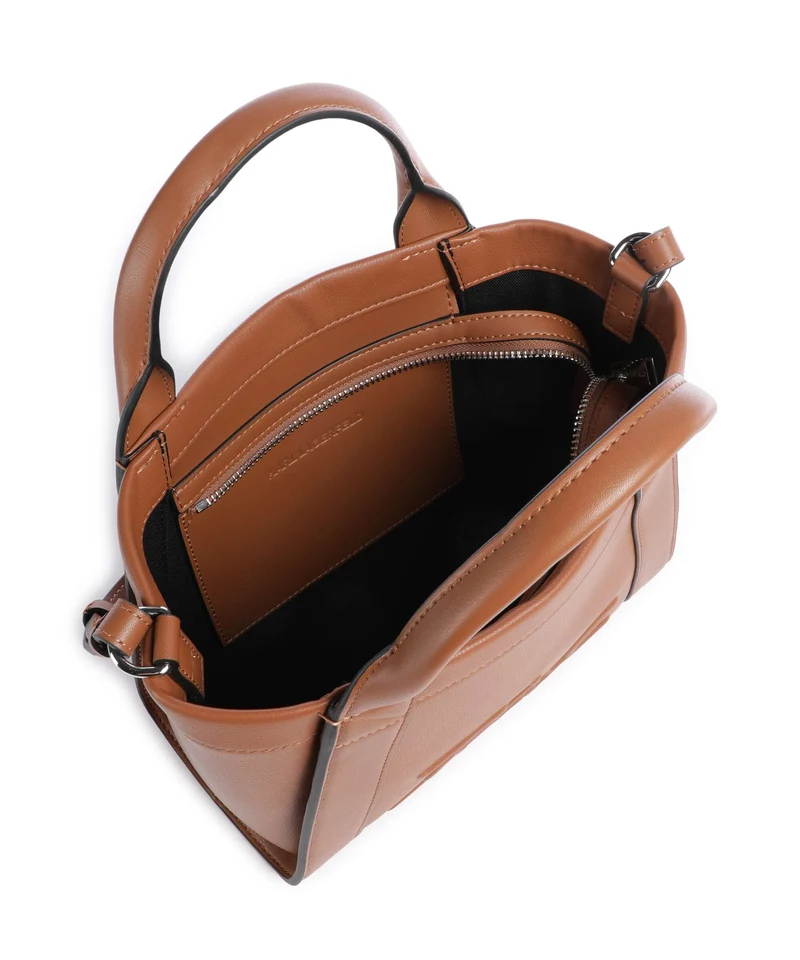 Karl Lagerfeld K/Ville Small Handtasche dark tan