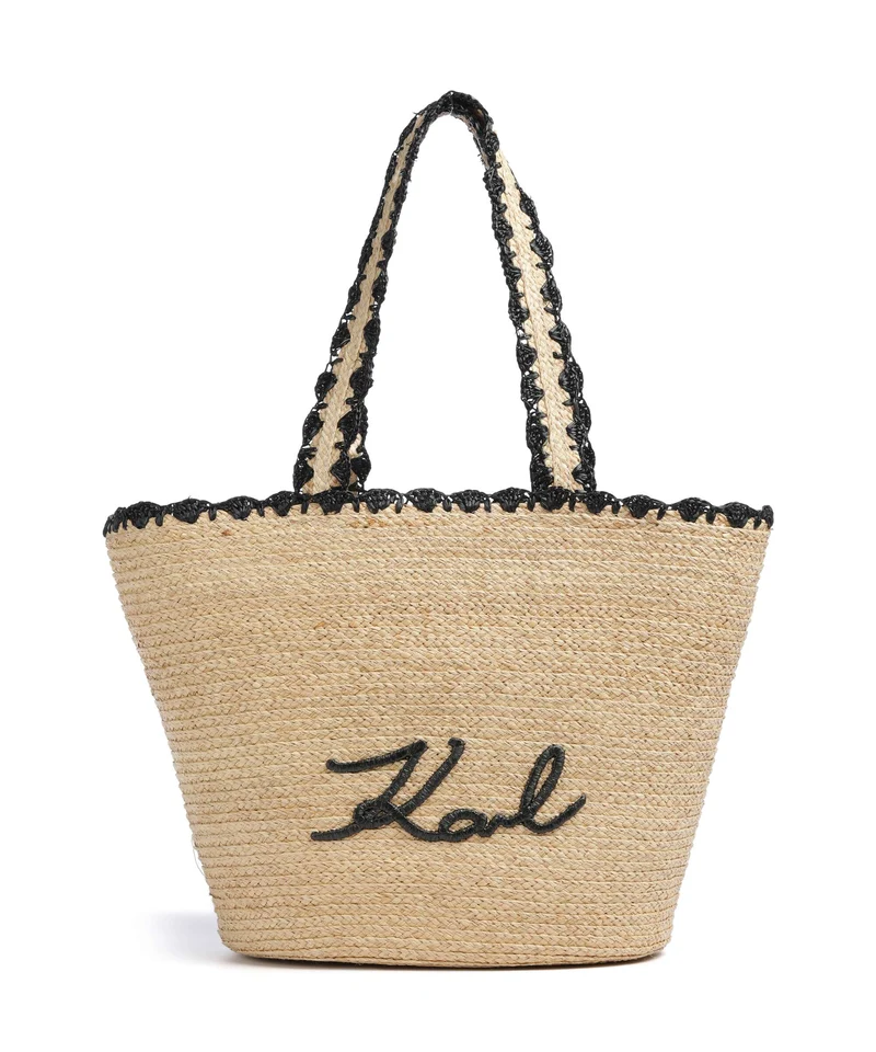 Karl Lagerfeld K/Signature Shopper natural