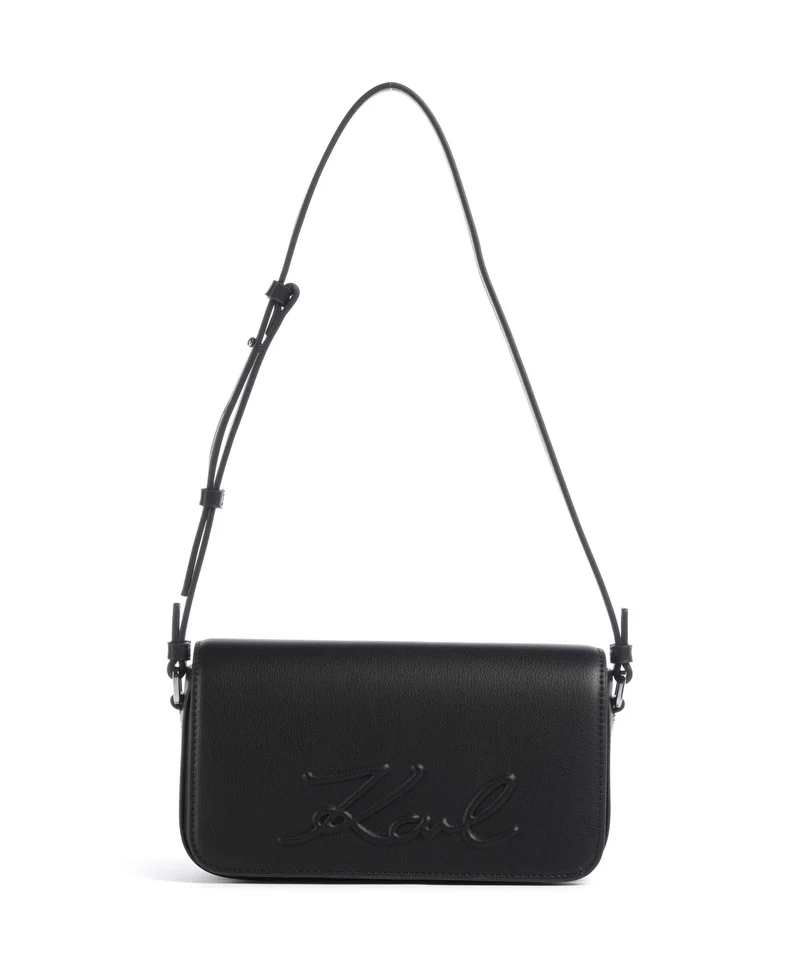 Karl Lagerfeld K/Ville Small Schultertasche black/nickel